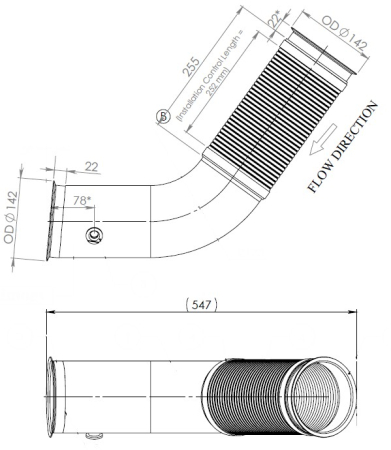 DINEX ETUPUTKI SCANIA DC16 2055727 - > DI-68038