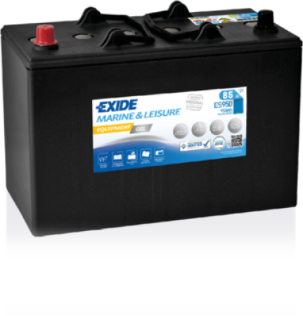 AKKU EXIDE 12/85 EQUIPMENT GEL ES950