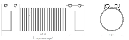 DINEX JOUSTOPAKOPUTKI D=90MM MB ATEGO DI-53276