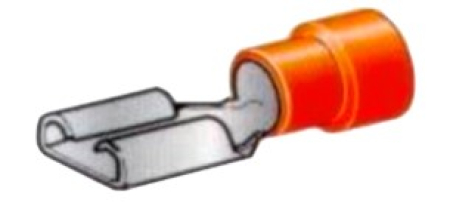 RS A0503FL LAATTALIITN 2,8 MM PUNAINEN 10KPL | IP PAKKAUS RS9315021