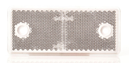 RS HEIJASTIN | VALKOINEN | SUORAKAIDE 94 X 44 MM | RUUVIREI''''ILL RS9205026