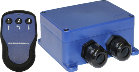 TAKALAITANOSTIMEN KAUKO-OHJAUSSARJA 3-NAP. 12-24V RS81107