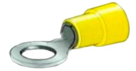 RS A4665R REIKÄLIITIN 6MM KELTAINEN 10 KPL | IP PAKKAUS RS9316520