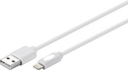 RS USB 2.0  KAAPELI 1M APPLE IPAD , IPHONE 480MBIT/S RS9217320