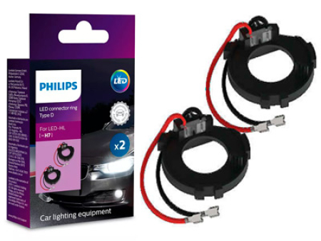 ADAPTERIPARI H7 LED POLTTIMOILLE TYYPPI D 10-11172DX2