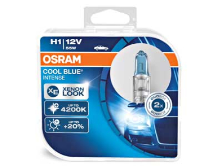 OSRAM COOL BLUE 12V H1 10-64150CBI-HCB