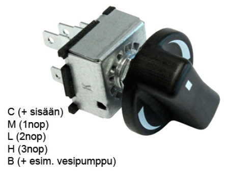 LÄM.LAIT.KYTK. 3-NOP. EI VASTUSTA 1000-0047