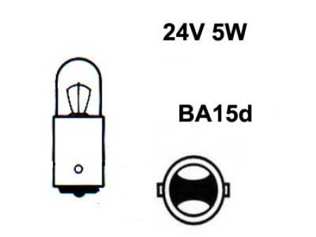 =JAHN-13822  SAFRA 2415D 24V 5W BA15D 13822