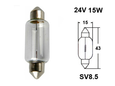 POLTTIMO 24V 15W 15X44MM 13850