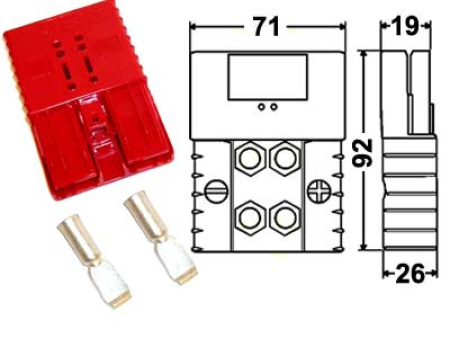 TRUKKIPIST.PUN. 50MM2/160A 1553-5989