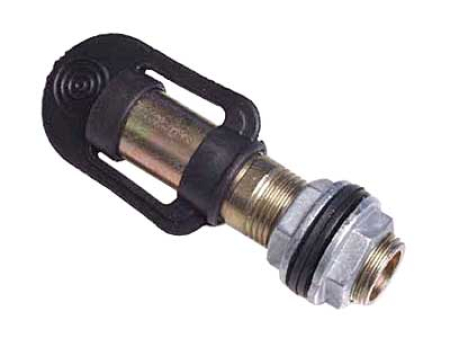 MAJAKANTAPPI KIERREKIIN. 2-NAP LAATTALIITOS 2X6.3MM 1603-100058