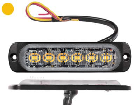 AXIXTECH ST6 KELTAINEN LED-TASOVILKKU/ÄÄRIVALO 1603-300682