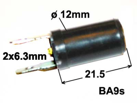 LAMPUNKANTA BA9S 2-LAATTA * 1605-1512