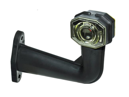 LED-ÄÄRIVALO KUMIVARSI 12-24V 90AST.KELT. R10 1608-6711