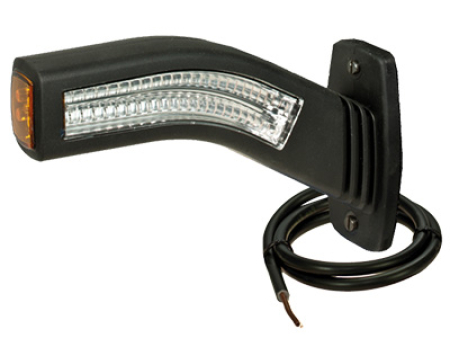 LED-ÄÄRIVALO KUMIVARSI 12/24V/174MM OIKEA 1608-6725
