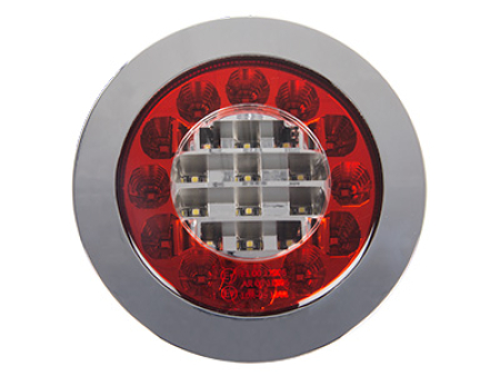 LED-TAKAVALO 12/24V 155MM TRUCKLITE 127MM REIKÄÄN 1608-6757