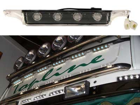 LED-KATTOKILPIVALO ' BLUE' SCANIA TOPLINE # 1645-2972