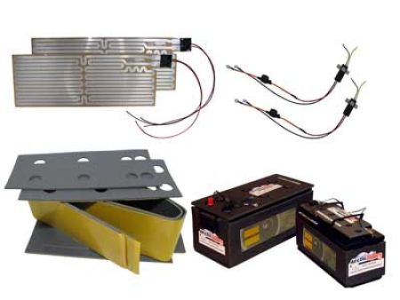 AKUN LÄMMITYSJÄRJESTELMÄ # 24V 135-200 AH AKUILLE 1703-ABH18