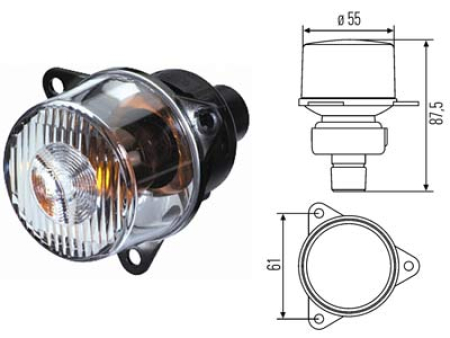 VILKKULYHTY ETEEN KIRKAS 2BA008221001