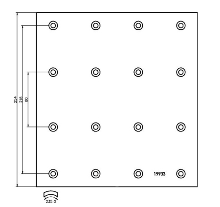 RS JARRUHIHNA SC 1-PALA 10" AKSELISARJA (SIS. NIITIT) T19933