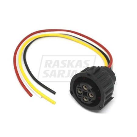 RS AMP HYLSYRUNKO 4-NAP. 20 CM KAAPELI RS925130-1-02