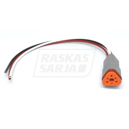 RS DEUTSCH HYLSYRUNKO 3-NAP. 20CM KAAPELEILLA RS930003-2-02