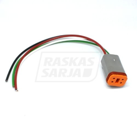 RS DEUTSCH HYLSYRUNKO 4-NAP. 20 CM KAAPELI RS930004-2-02