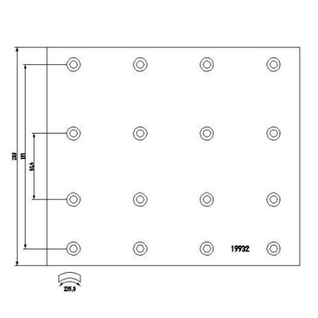 RS JARRUHIHNA SC 1-PALA 8" AKSELISARJA (SIS. NIITIT) T19932
