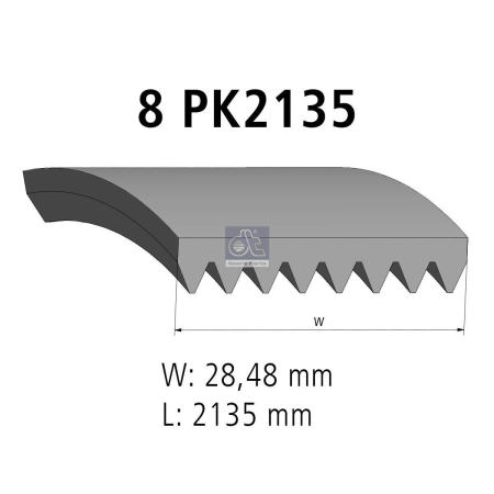 DT MONIURAHIHNA 8PK2135 1.21216